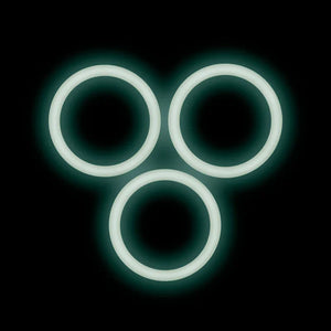 Performance - Vs3 Pure Premium Silicone Cockrings - Large - White