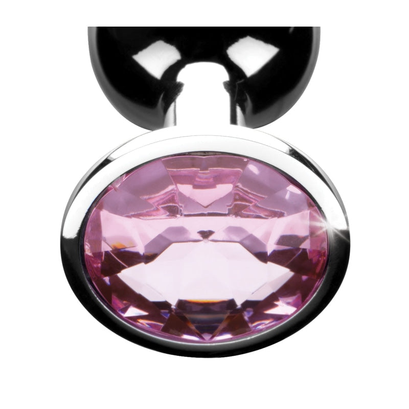 Pink Gem Anal Plug - Medium