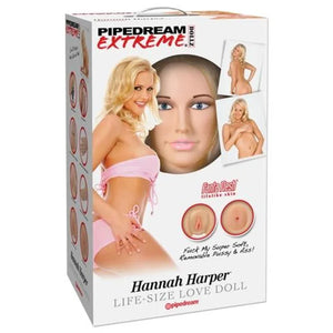 Pipedream Extreme Dollz Hannah Harper Life Size Love Doll - MyPleasure