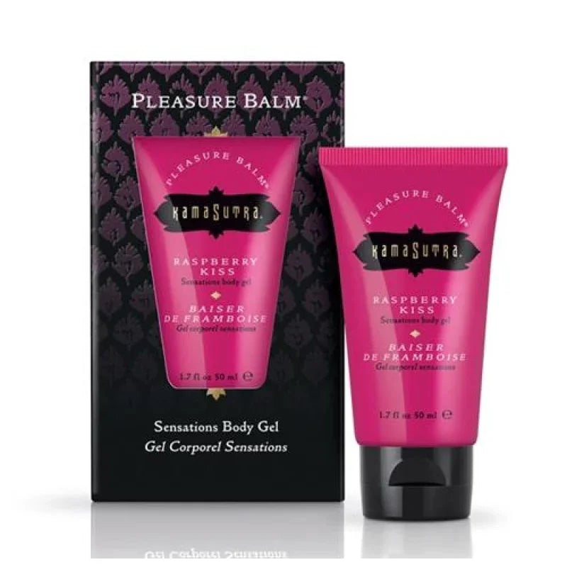 Pleasure Balm Sensations Body Gel - Raspberry Kiss - 1.7 Fl. Oz - MyPleasure