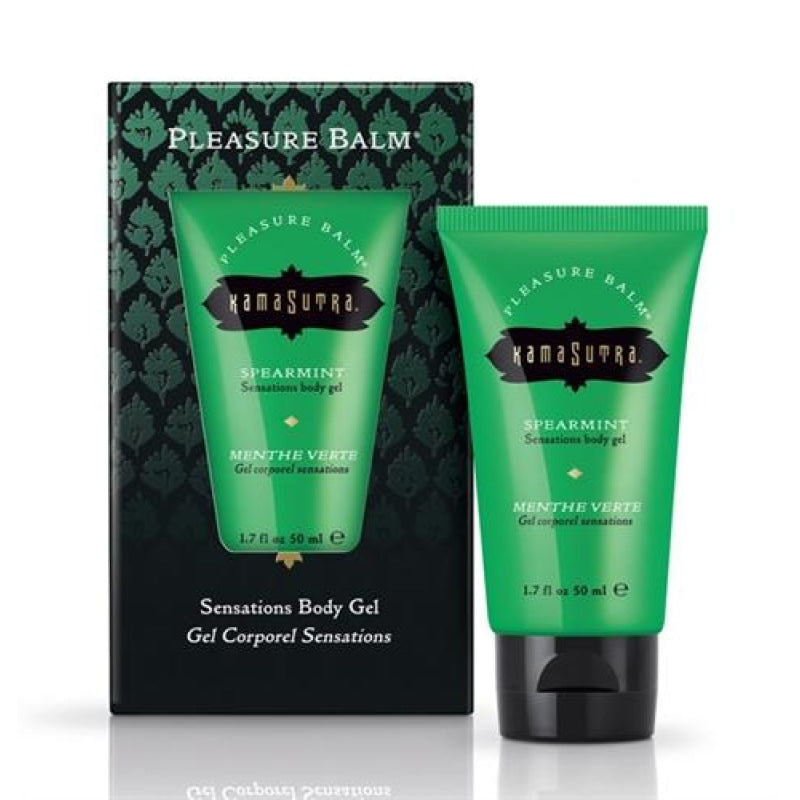 Pleasure Balm Sensations Body Gel - Spearmint - 1.7 Fl. Oz.