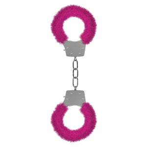 Pleasure Furry Handcuffs - Pink