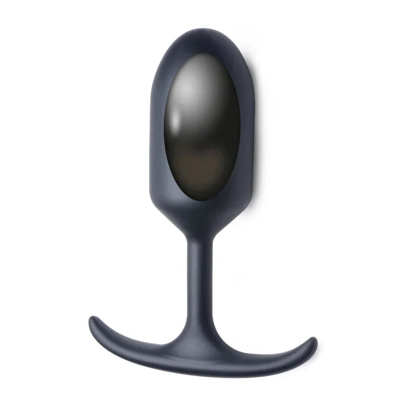 Premium Silicone Weighted Anal Plug - Medium
