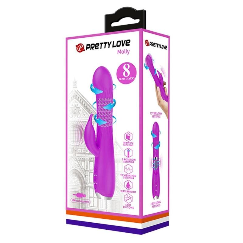 Pretty Love Molly Rotating Vibrator - Vibrators