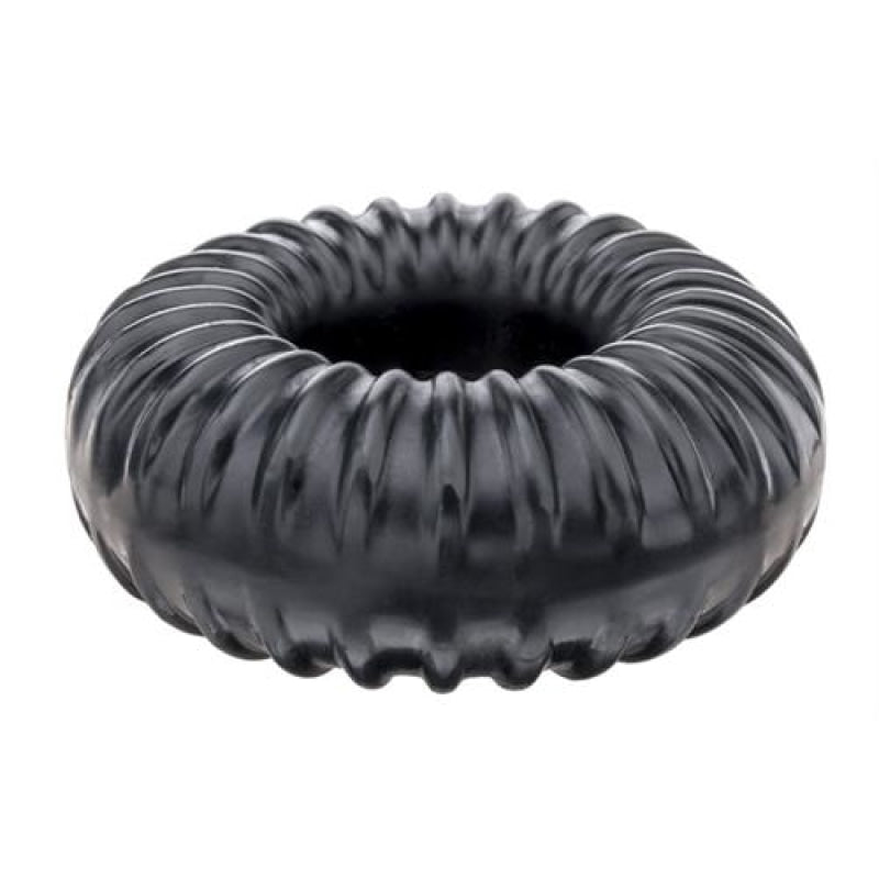 Ribbed Ring - Black PF-CR30B