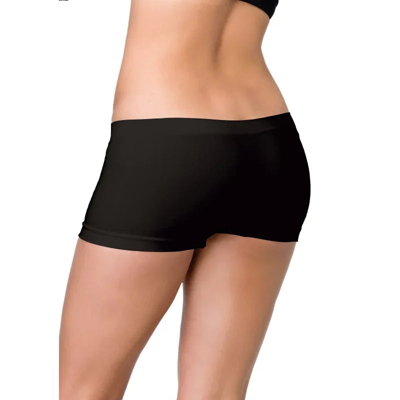 Seamless Boyshorts - Black - MyPleasure