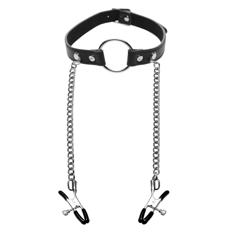 Seize O-Ring Gag Nipple Clamps MS-AD656