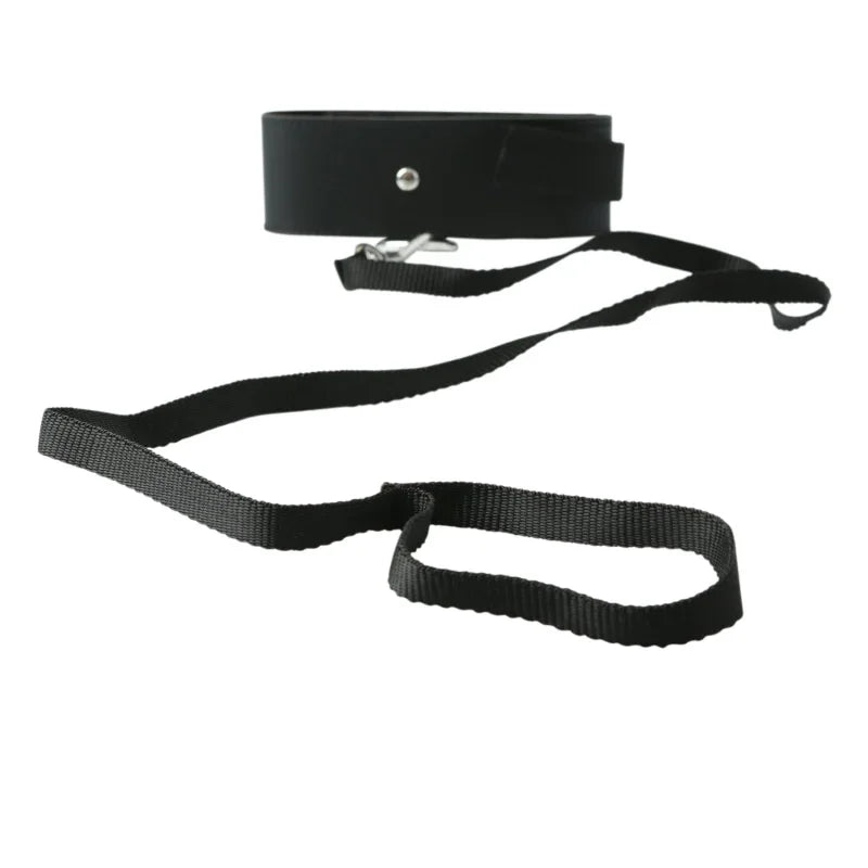 Sex and Mischief Leash and Collar - Black - MyPleasure