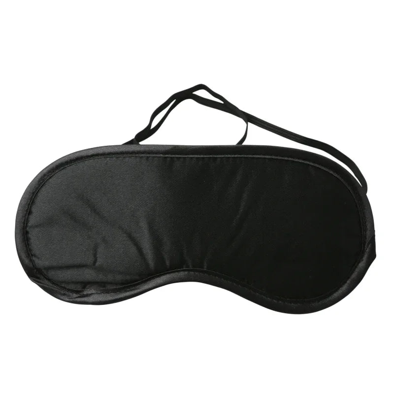 Sex and Mischief Satin Blindfold - Black - MyPleasure