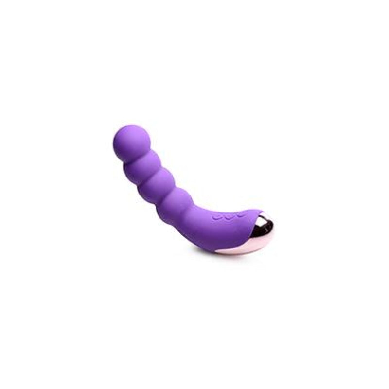 Silicone Beaded Vibrator - Violet Item Number CN-04-0727-40 - Vibrators