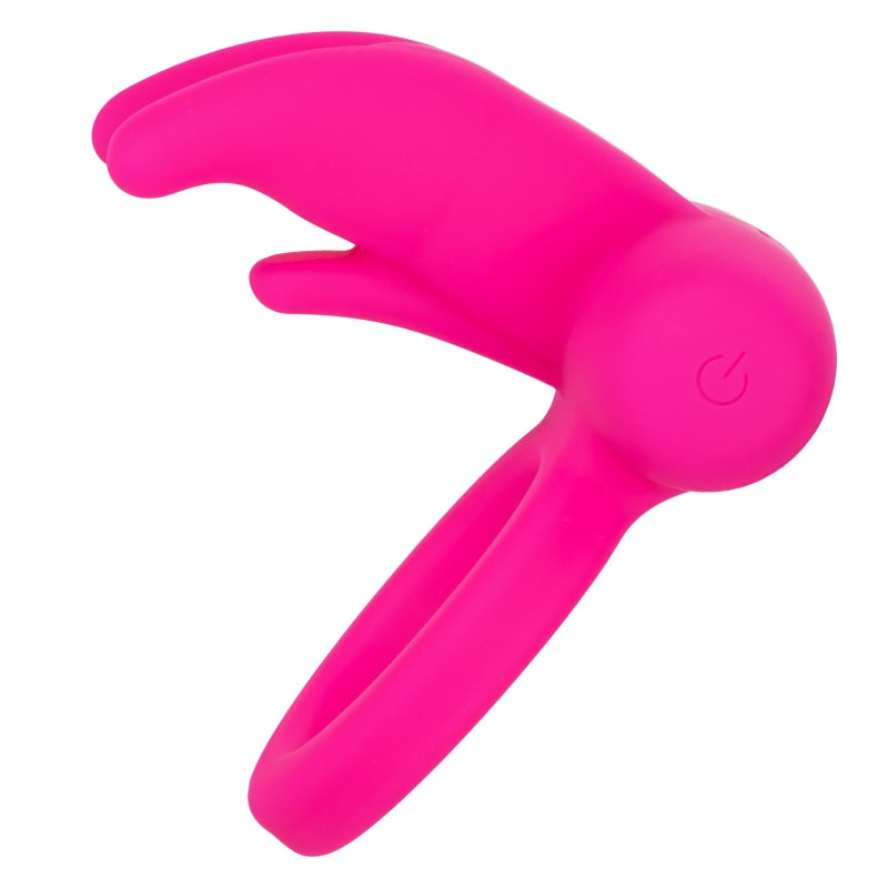 Silicone Rechargeable Triple Clit Flicker - Cockrings