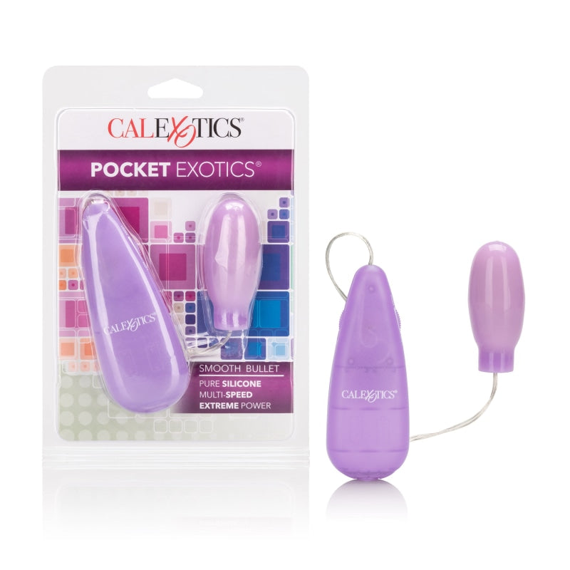 Silicone Slims Vibrating Smooth Bullet - Purple SE1130142