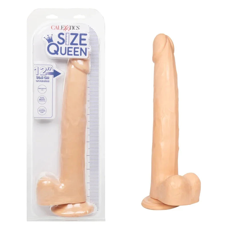 Size Queen 12 inch/30.5 Cm - Ivory - MyPleasure