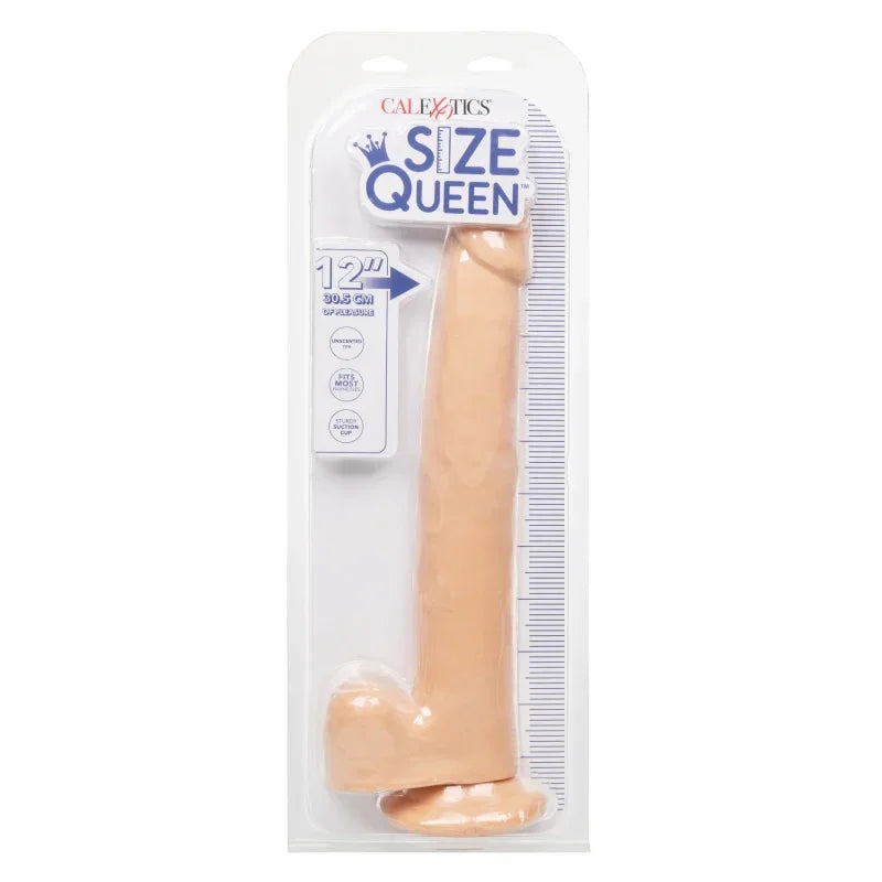 Size Queen 12 inch/30.5 Cm - Ivory - MyPleasure
