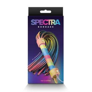 Spectra Bondage - Flogger - Rainbow