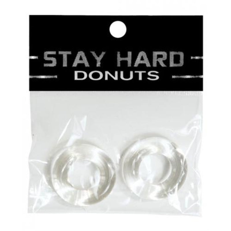 Stay Hard Donuts - 2 Pack - Clear SI-95004