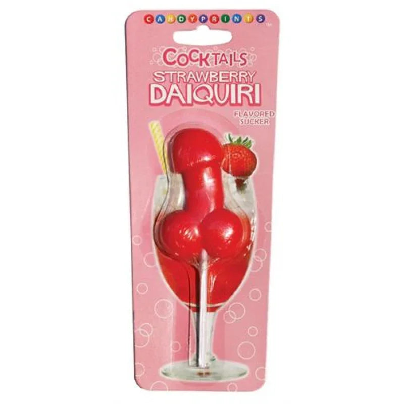 Strawberry Daquiri Cocktail Sucker - MyPleasure