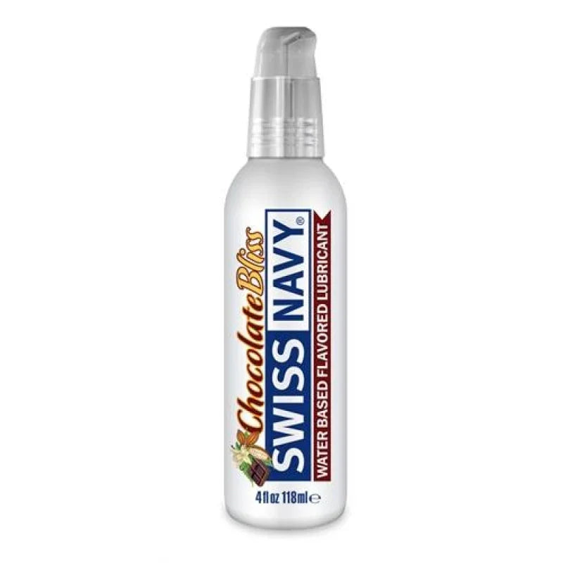 Swiss Navy Flavors Lubricant - Chocolate Bliss 4 Fl. Oz.