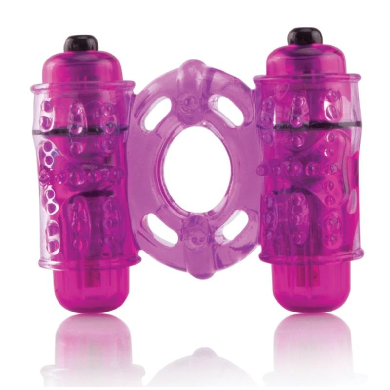 The O Wow! Double Wammy - Purple - Each ODW-PU-101E