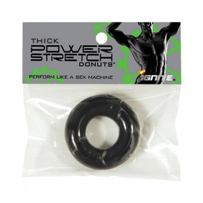 Thick Power Stretch Donuts - Black SI-95110