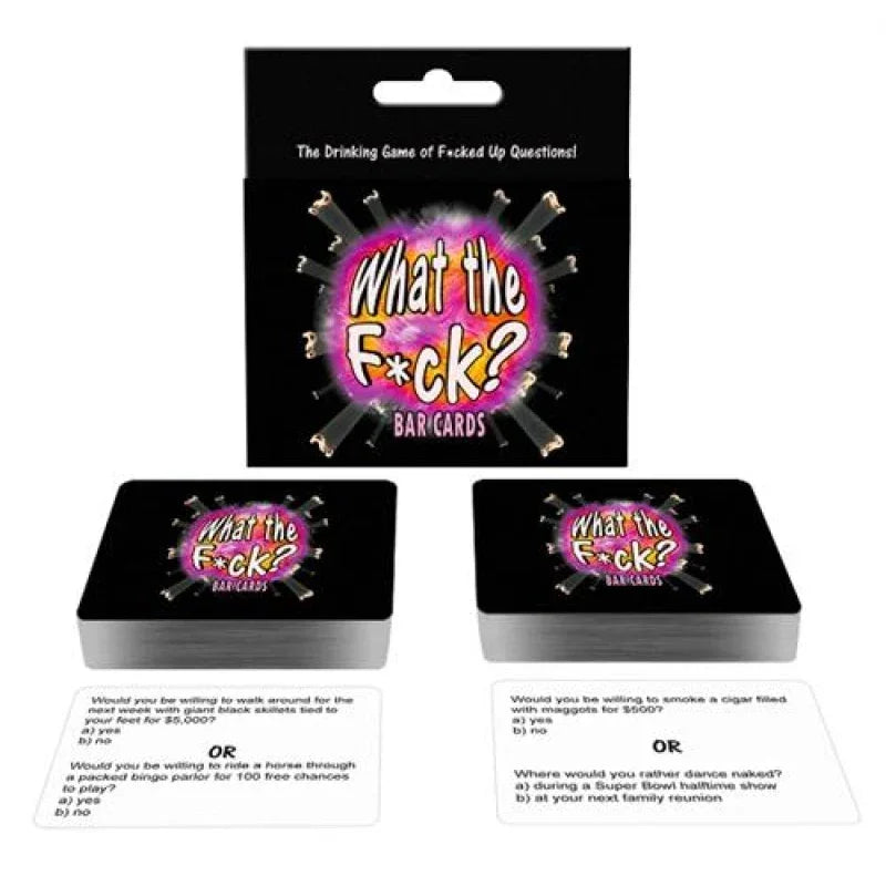 What the F*Ck? - Bar Cards - MyPleasure