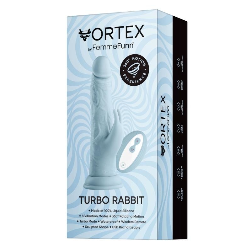 Wireless Turbo Rabbit - Light Blue - Vibrators